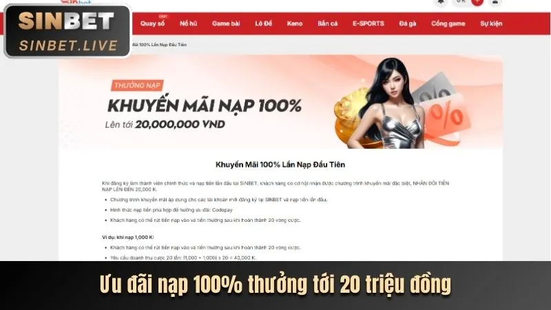 Hình ảnh các chương trình khuyến mãi của bu88